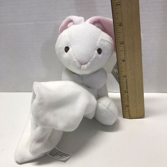 NWT Moon & Stars White Bunny Rabbit Lovey Security Blanket Plush Walgreens - Picture 3 of 10